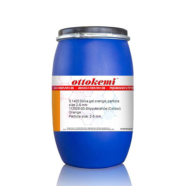 Silica gel orange, 2.5 kg, CAS No. 1327-36-2