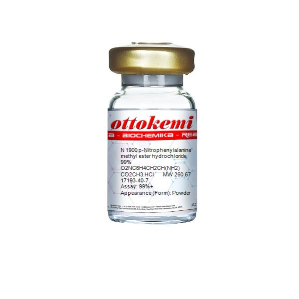 p-Nitrophenylalanine methyl ester hydrochloride, 99%, N 1900, (1)