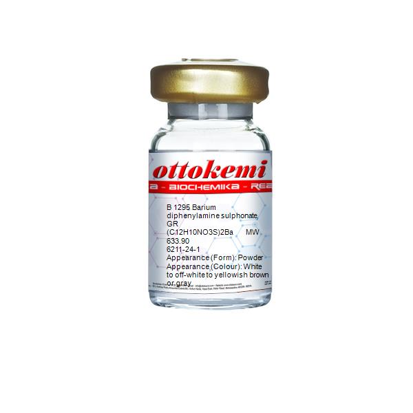 Barium diphenylamine sulphonate, GR, B 1295, (1)