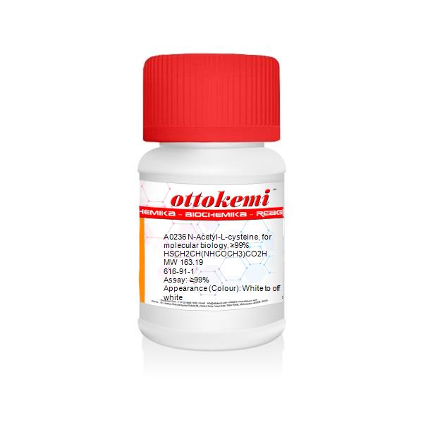 N-Acetyl-L-cysteine, for molecular biology, ≥99%, A 0236, (1)