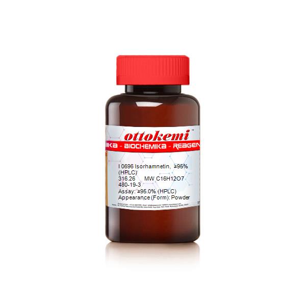 480-19-3, Isorhamnetin,  ≥95% (HPLC), I 0696, (3)