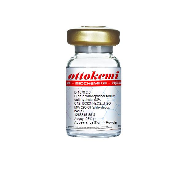 2,6-Dichloroindophenol sodium salt hydrate, 98%, D 1579 , (1)