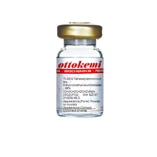 Tetrabutylammonium bis-trifluoromethanesulfonimidate, 99%, TI-0010, (1)