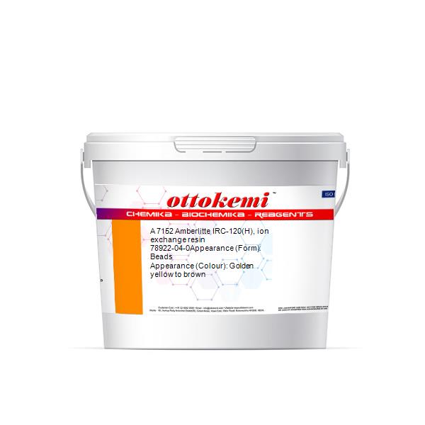 Amberlitte IRC-120(H), ion exchange resin, 78922-04-0, A 7152, (2)