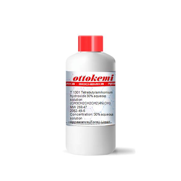 Tetrabutylammonium hydroxide 30% aqueous solution, 2052-49-5, T 1301, (2)