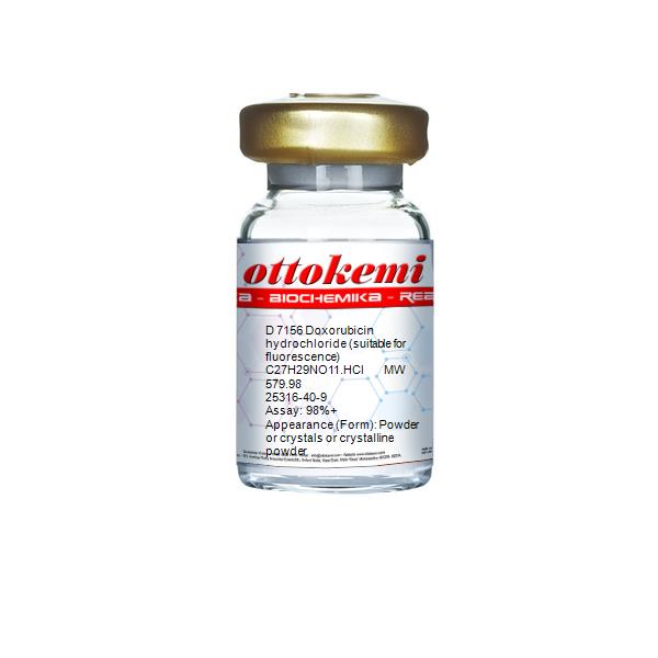 Doxorubicin hydrochloride (suitable for fluorescence), D 7156, (1)